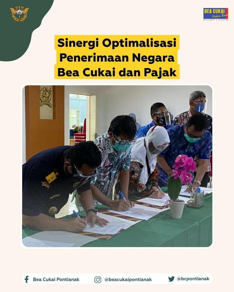 Sinergi Optimalisasi Penerimaan Negara Bea Cukai Dan Pajak